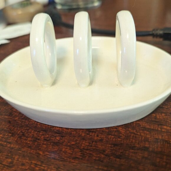 Vintage Wedgwood Etruria England 2AP38 Toast Rack 2 Slice Ceramic Porcelain - Picture 8 of 9